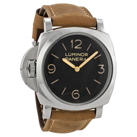 panerai luminor 1950 left-handed acciaio watch - pam00557